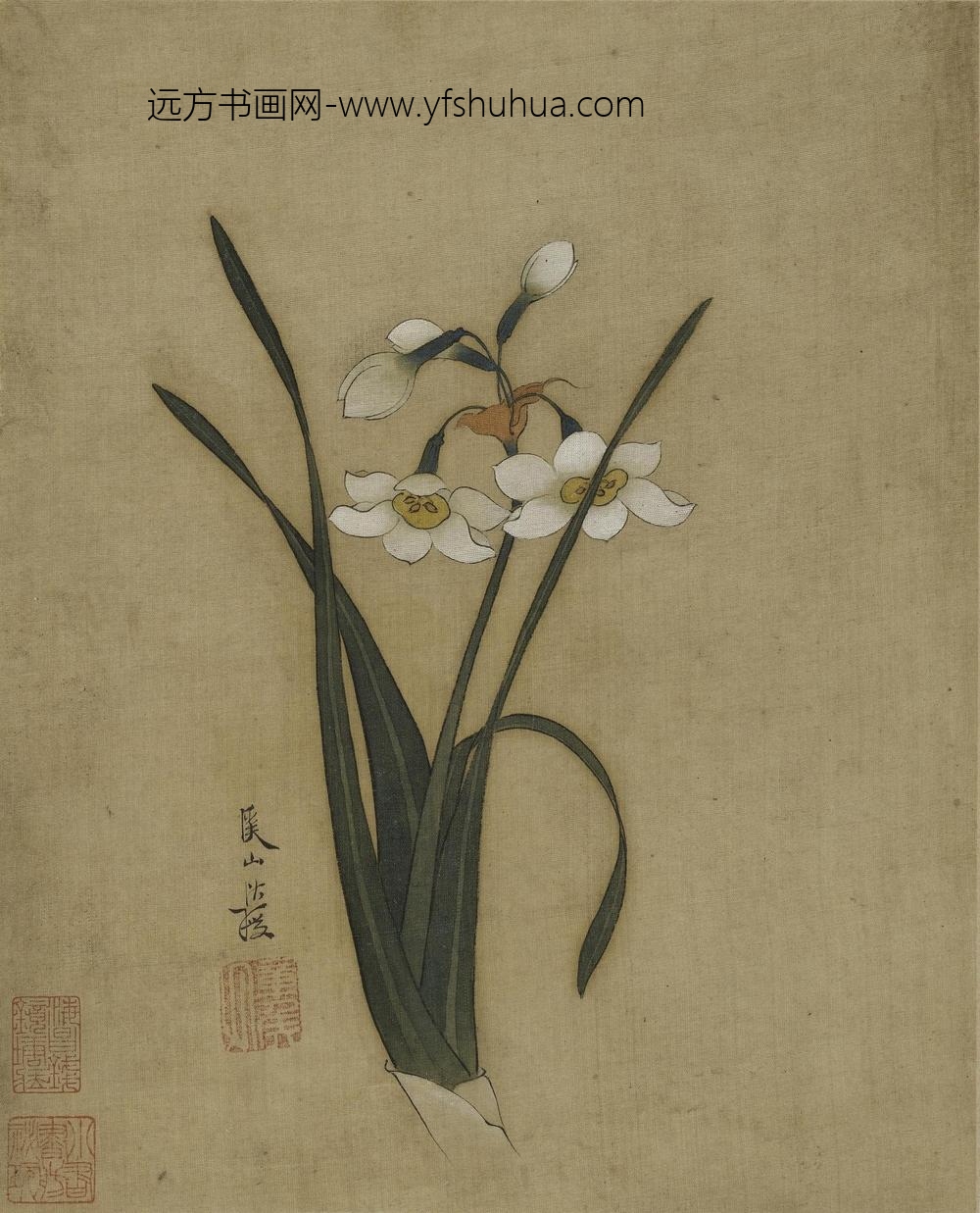 陈洪绶_花鸟草虫册_