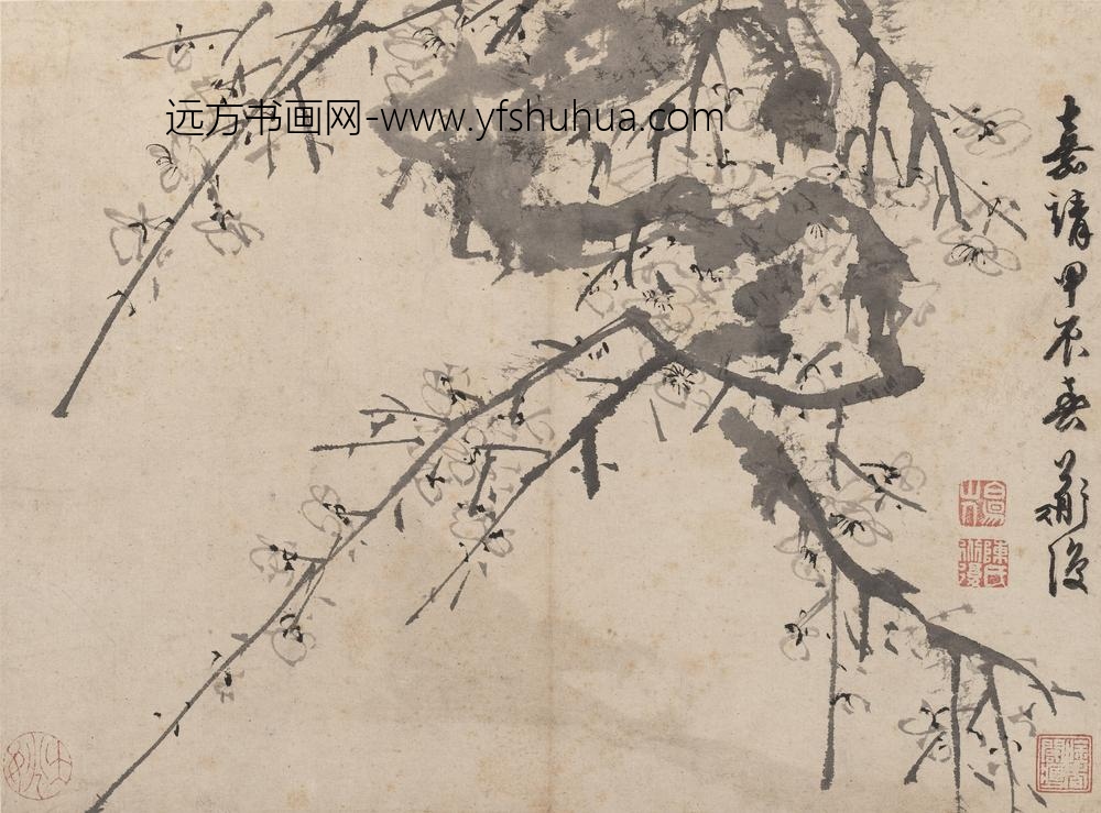 陈淳（道复）_墨花图册_