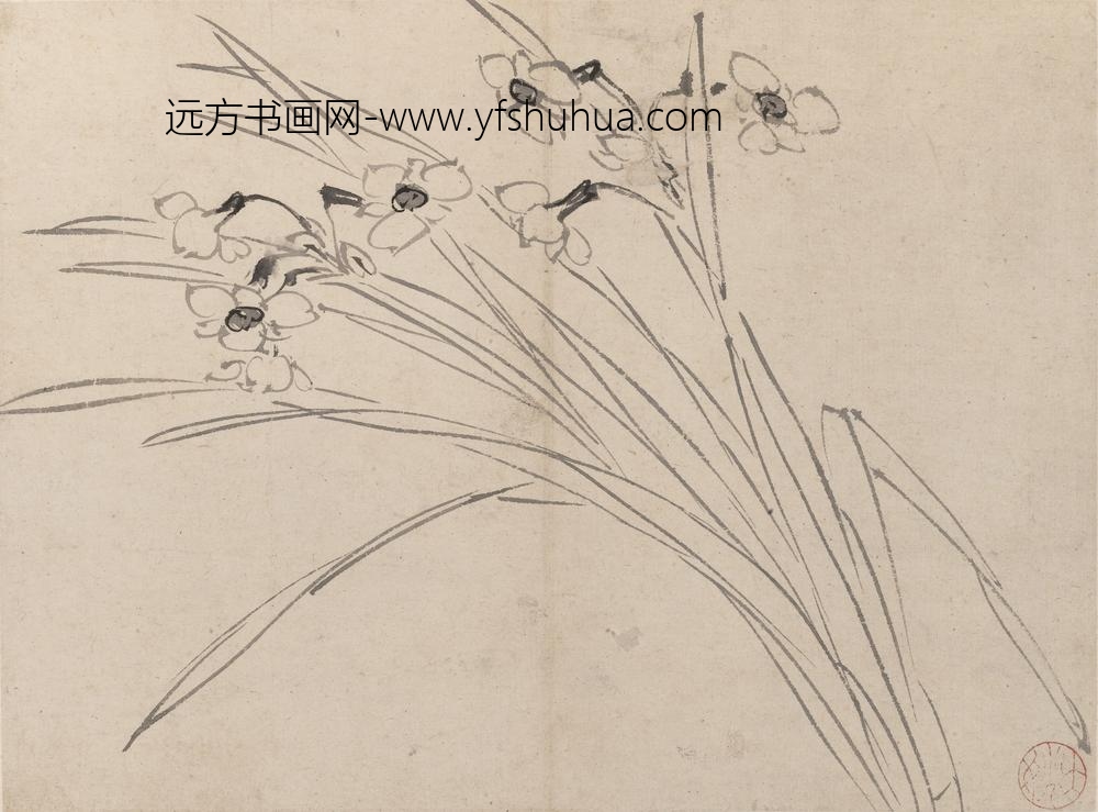 陈淳（道复）_墨花图册_