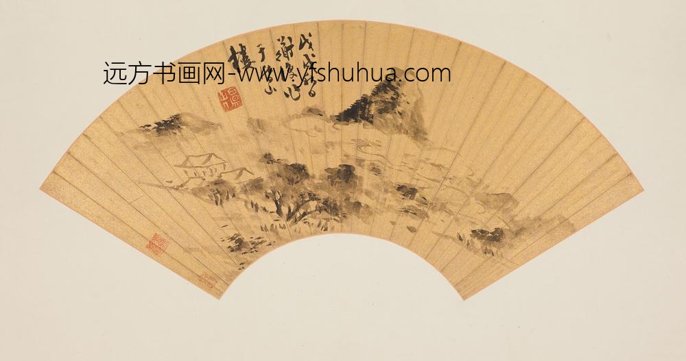 陈淳（道复）_山水扇册