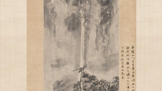 陈淳（道复） 松溪风雨图轴.jpg