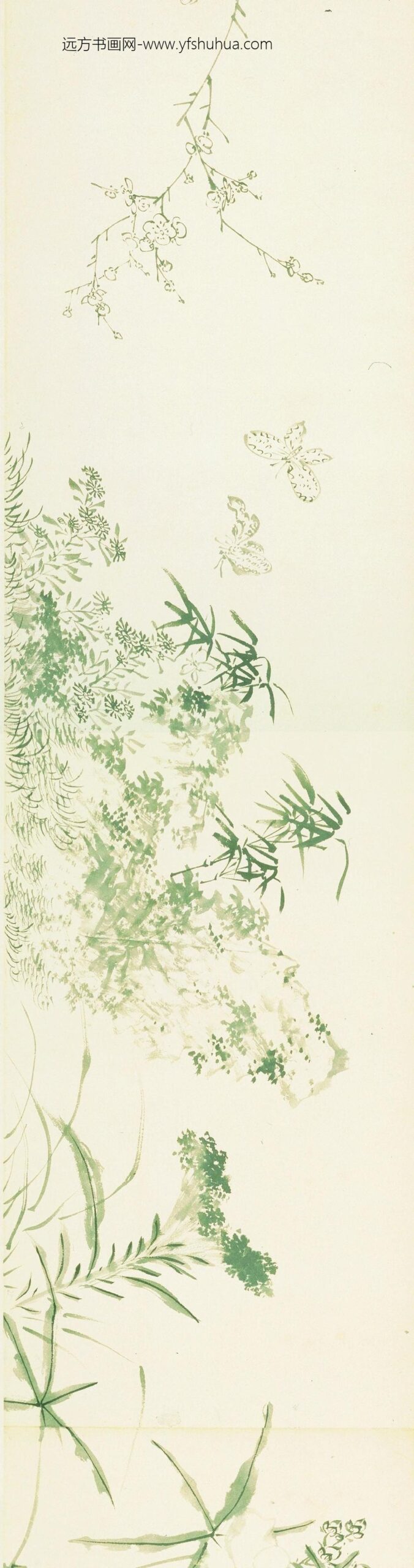 陈淳（道复）_花卉图卷-_