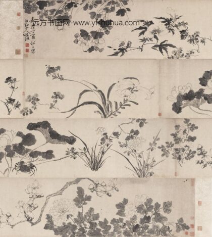 陈淳（道复） 花卉图卷 2.jpg