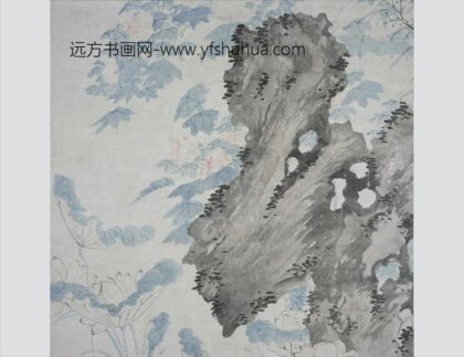陈淳（道复） 花卉图轴 2.jpg