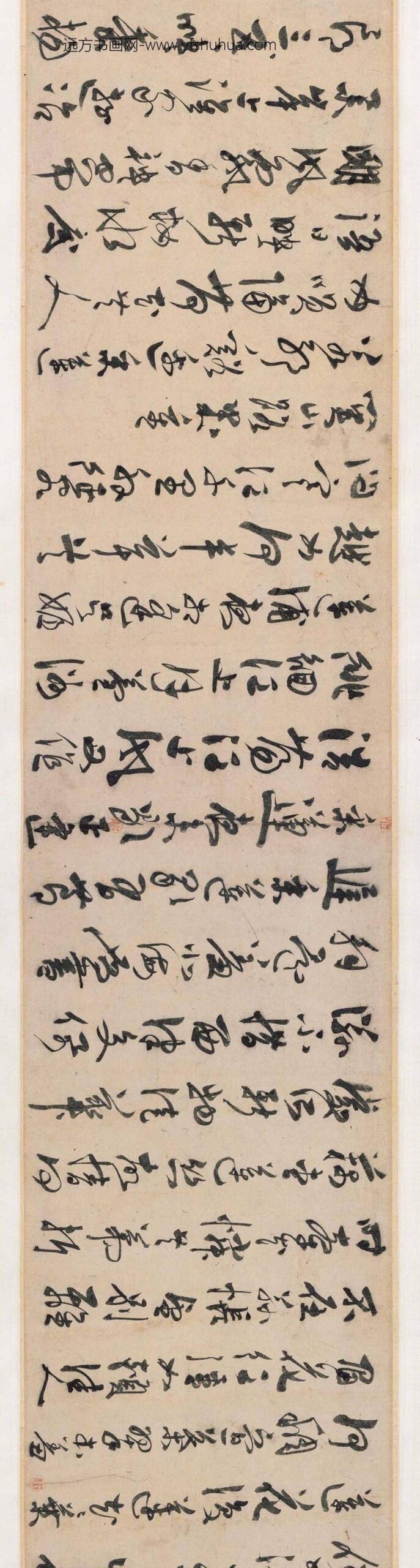 陈淳（道复）_采莲图卷_