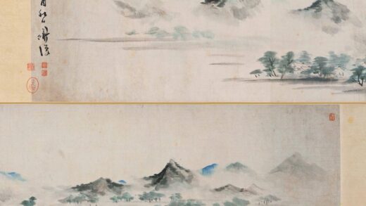 陈淳（道复） 雨景山水图卷.jpg