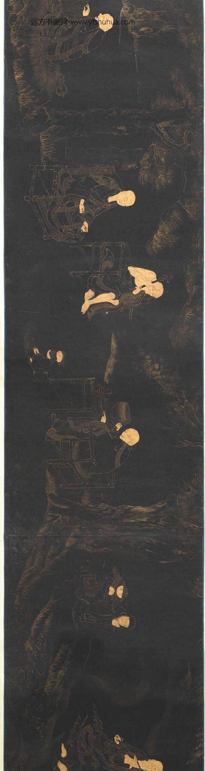 陈良壁（陈良璧）_罗汉图卷_