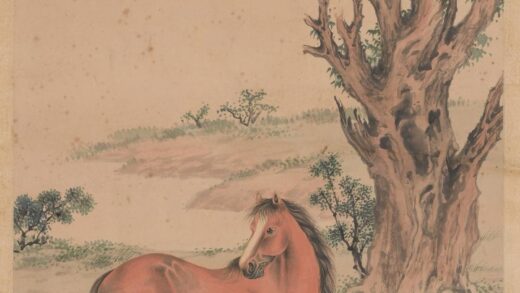 陈英泉 憩马图轴.jpg