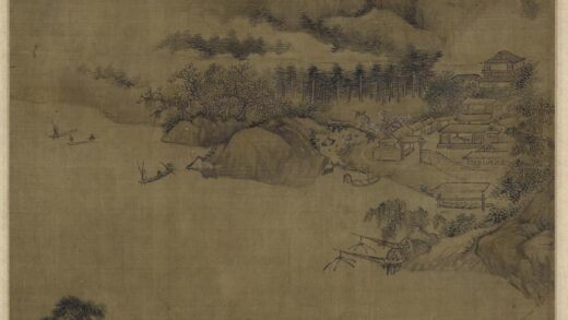 陈靖 春江捕鱼图轴.jpg