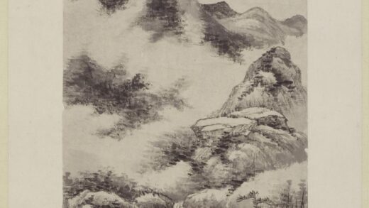 顾公柔（顾则坚） 仿山水轴.jpg