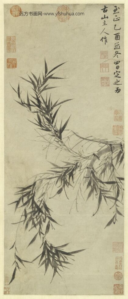 顾安 墨竹轴.jpg