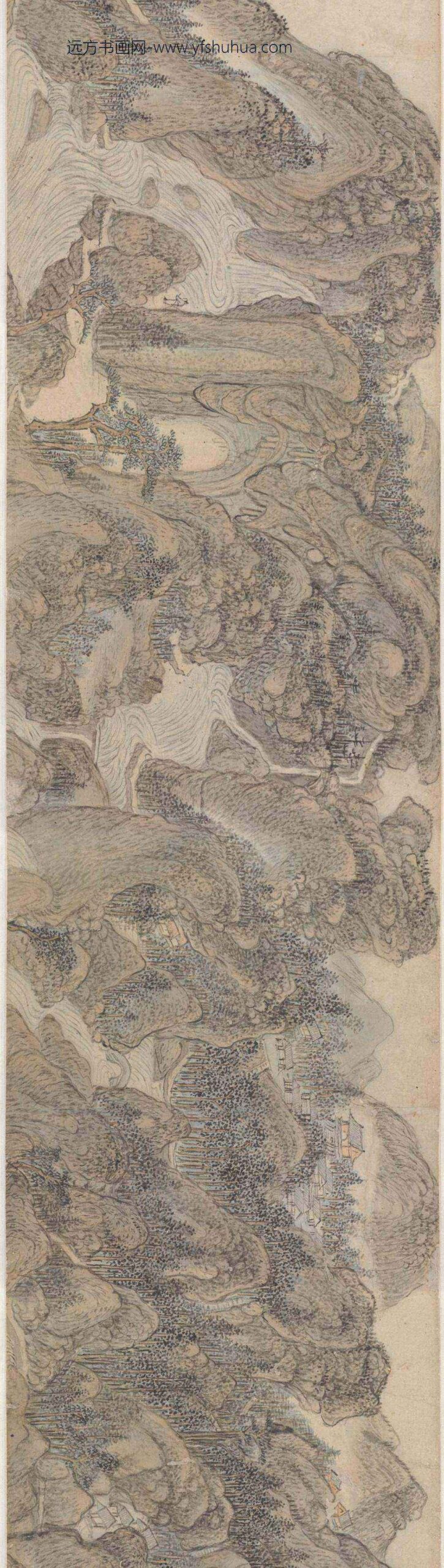 顾正谊_华阳洞天图卷_