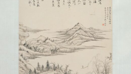 顾沄 临恽寿平秋帆图轴.jpg