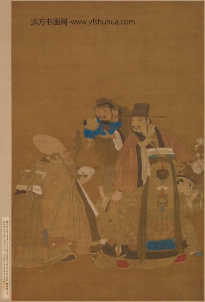 顾见龙 三星图轴.jpg