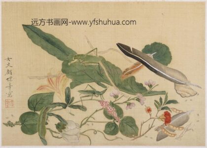 顾韶 花鸟草虫册.jpg