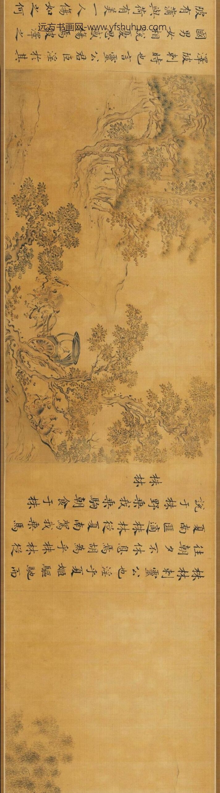 马和之_诗经陈风十篇图卷_