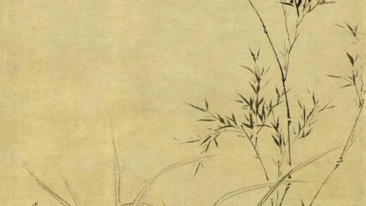 马守真 仿管道昇墨兰轴.jpg