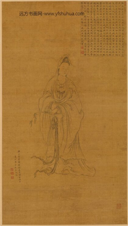 马荃 观音像轴.jpg