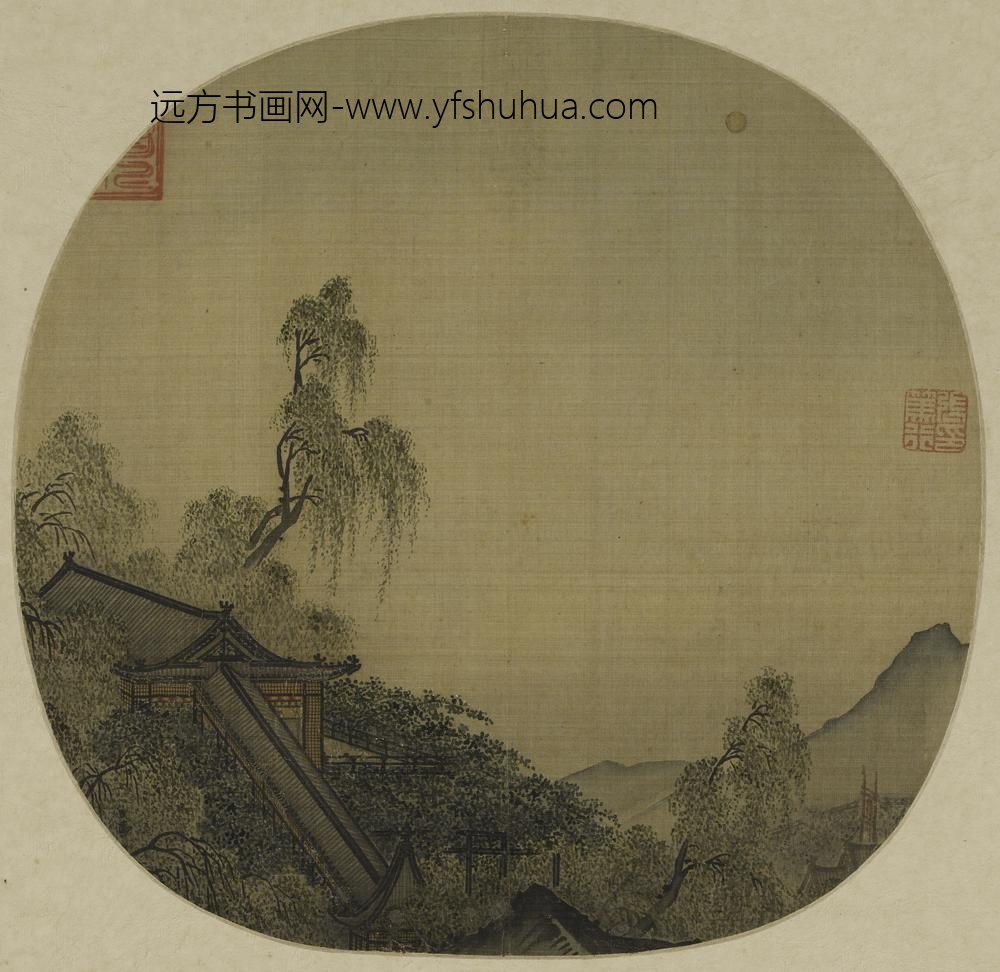 马麟_楼台夜月图页