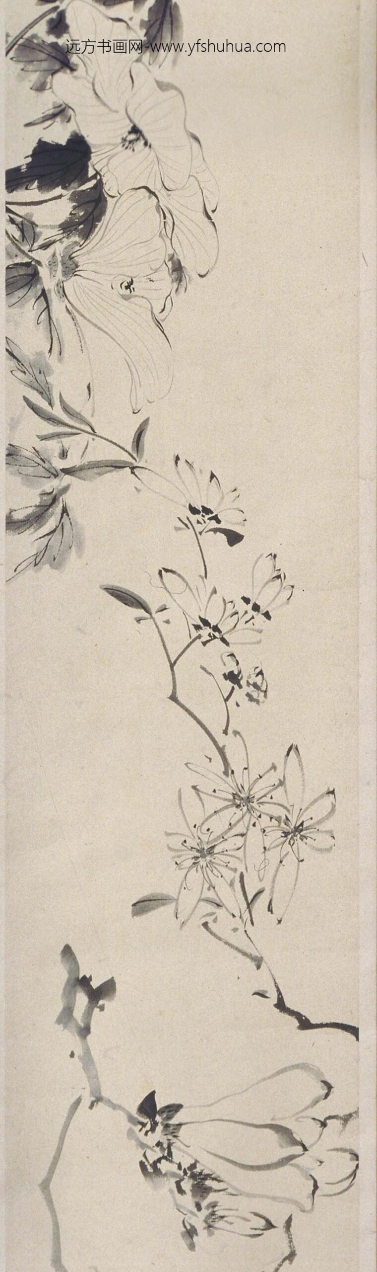 高凤翰_山水花卉图卷_