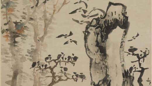 高凤翰 鸦陈图轴.jpg