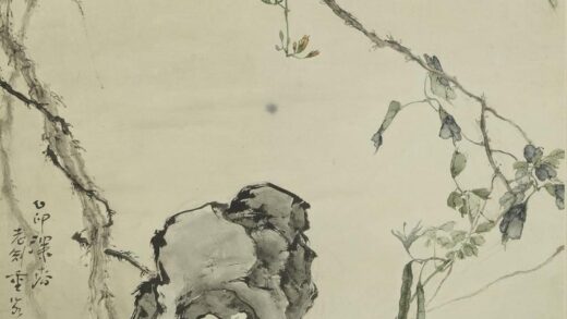 高剑父 凌霄花图轴.jpg