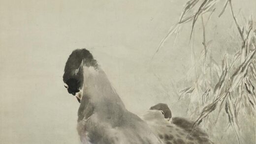 高剑父 鵁鶄图轴.jpg