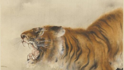 高奇峰 虎吼图轴.jpg