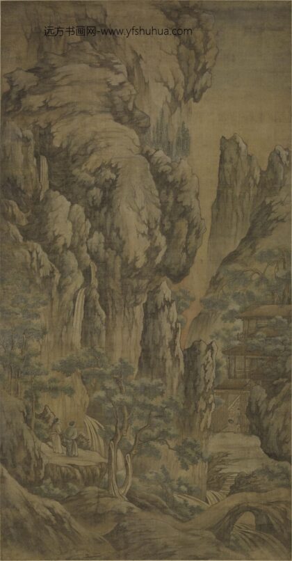 高泰源 观瀑图轴.jpg