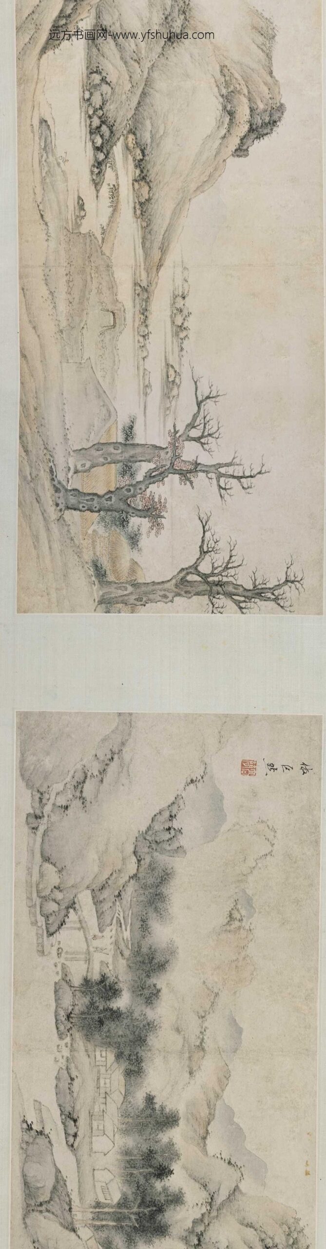 高简_仿宋元山水卷_