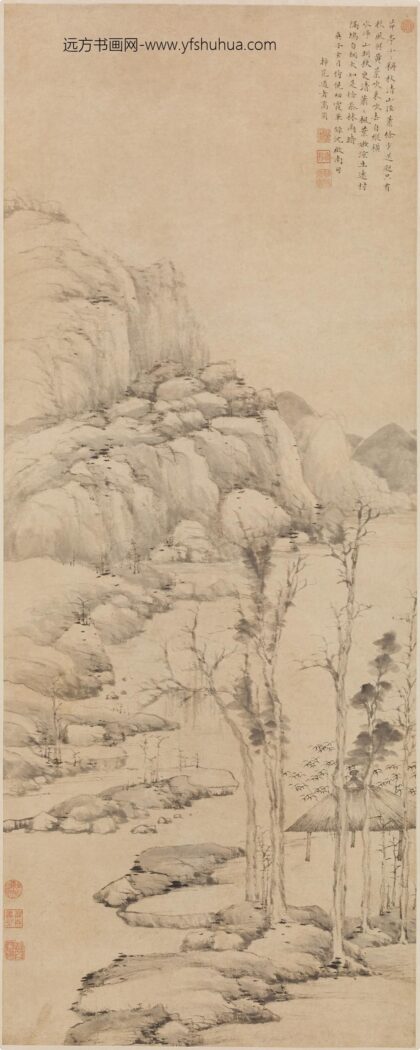 高简 苑亭秋清图轴.jpg