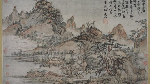 髡残石谿 山寺秋峦图轴.jpg