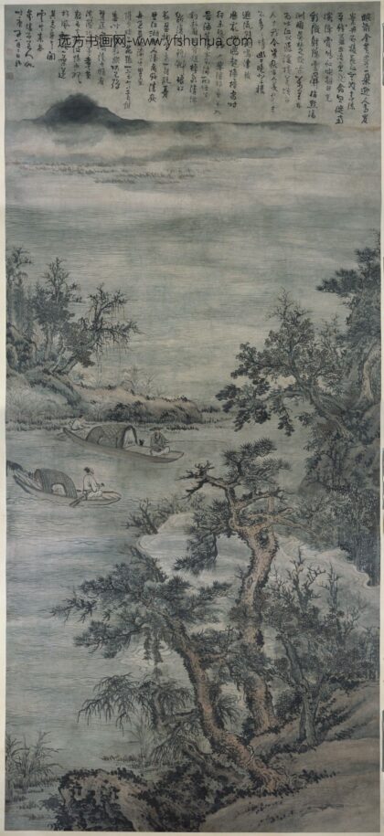 髡残石谿 秋江垂钓图轴.jpg