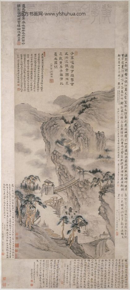 黄向坚 寻亲图轴.jpg