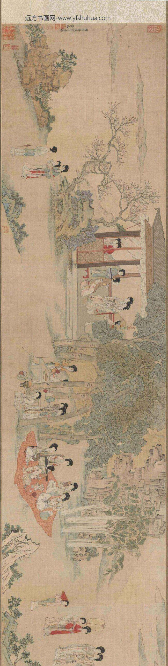 黄圣谟（黄卷）_嬉春图卷_