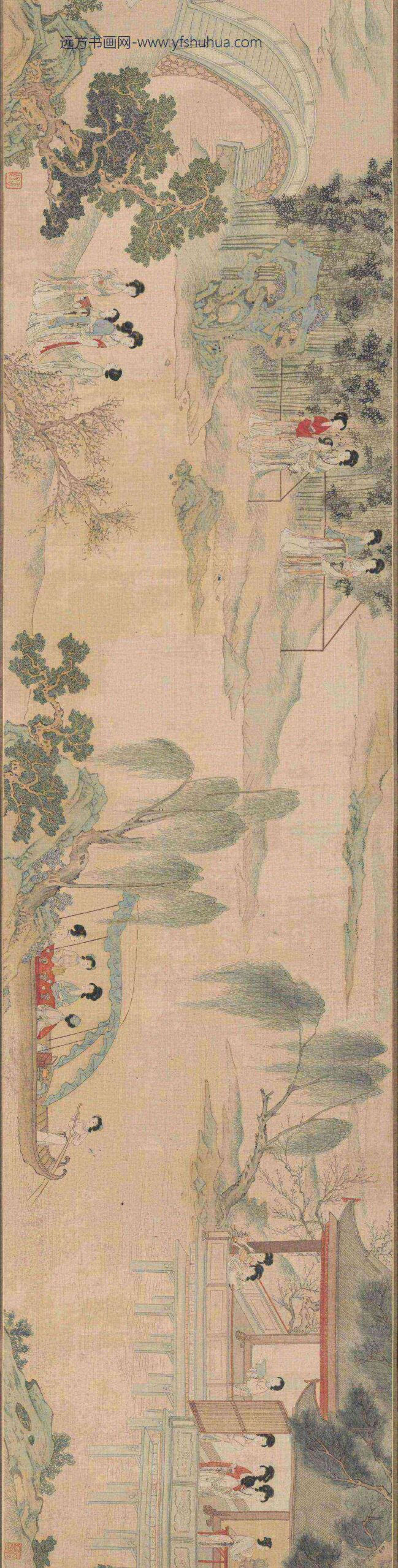 黄圣谟（黄卷）_嬉春图卷_