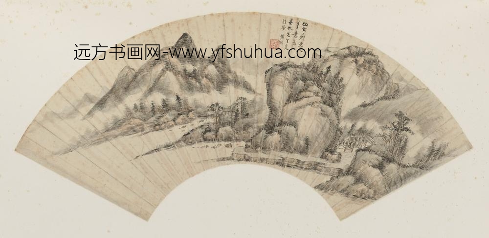 黄均_等山水图扇集册