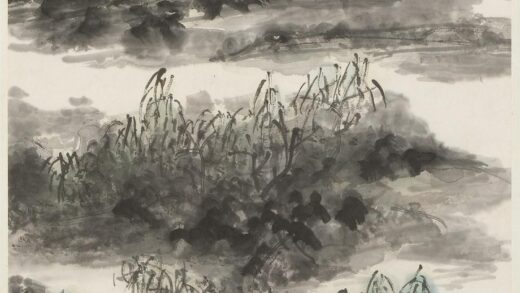 黄宾虹 冻雨初歇图轴.jpg