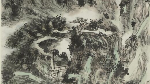 黄宾虹 层峦瀑布图轴.jpg