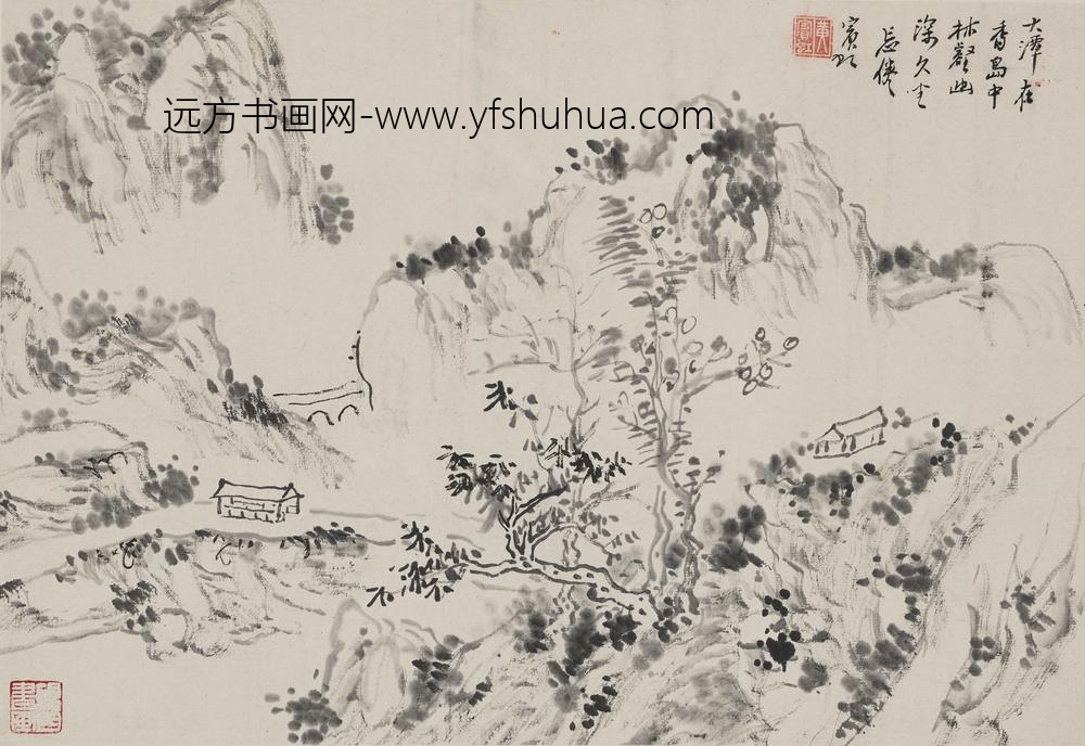 黄宾虹_山水图册_