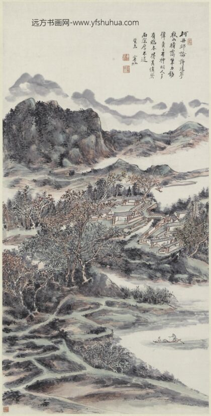 黄宾虹 山水图轴 3.jpg