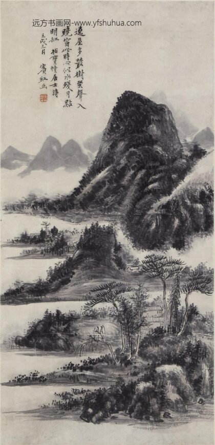 黄宾虹 山水图轴 5.jpg