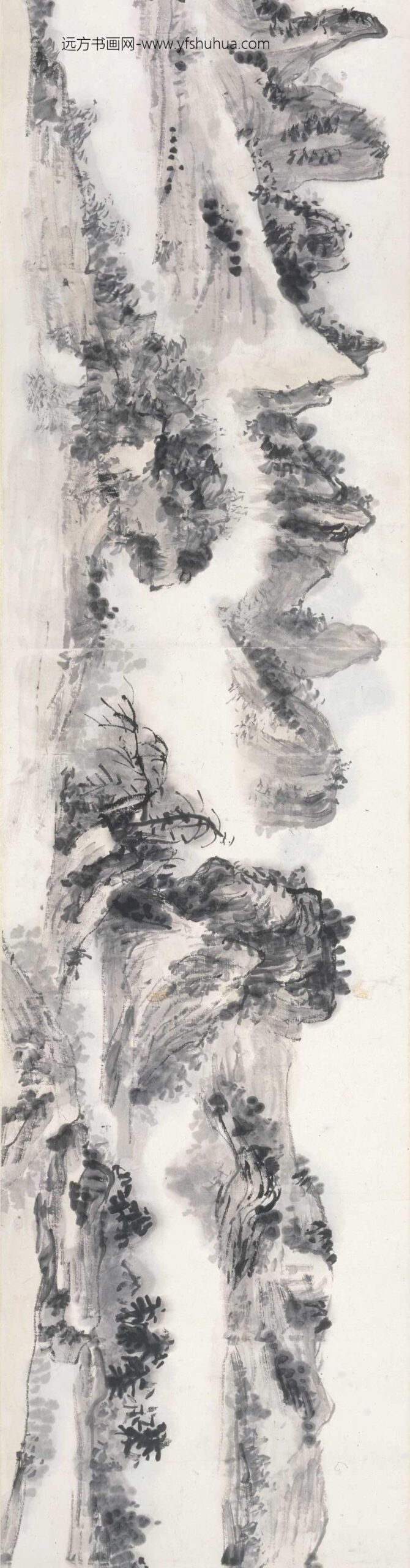 黄宾虹_桂林山水图卷_