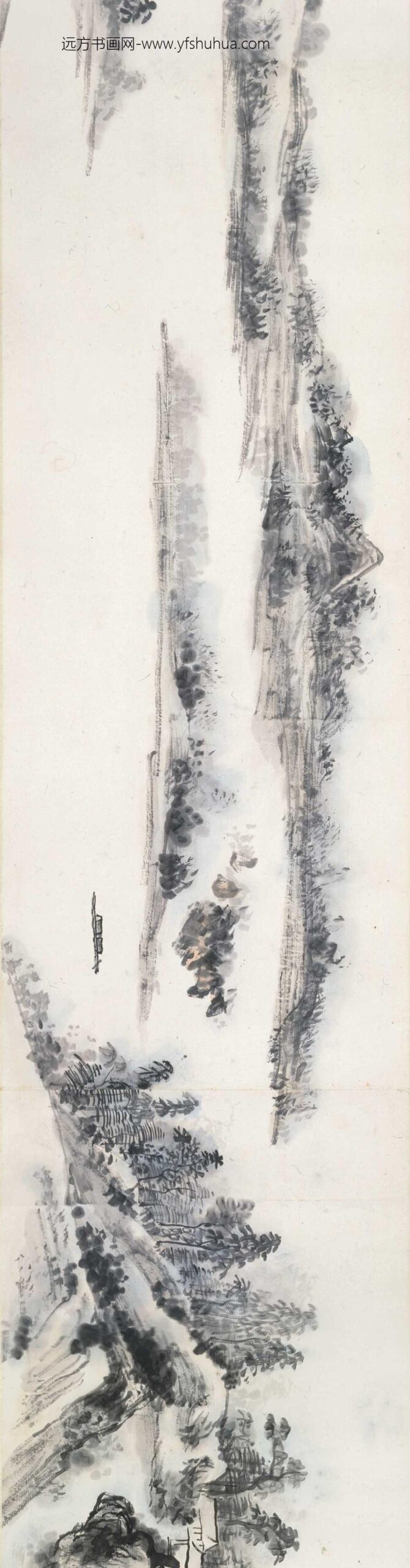 黄宾虹_桂林山水图卷_