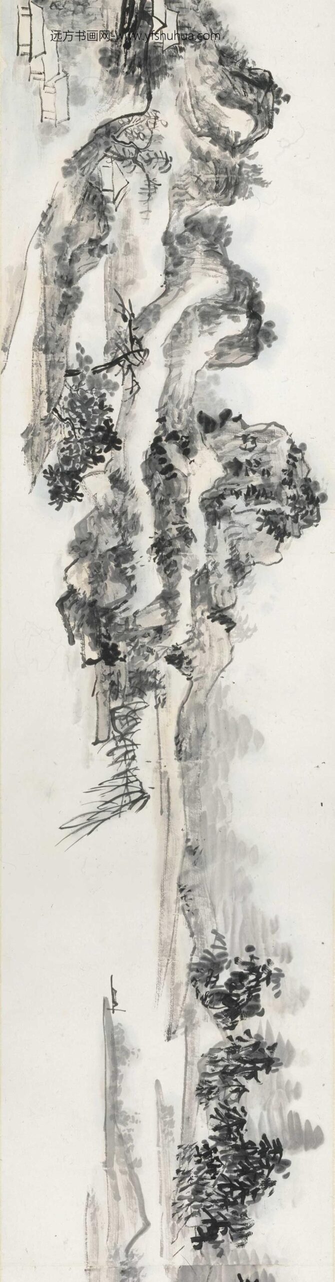 黄宾虹_桂林山水图卷_