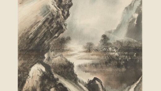 黄幻吾 山溪飞流图轴.jpg