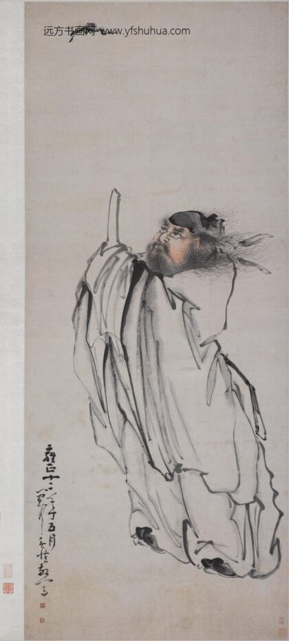 黄慎 钟馗图轴.jpg