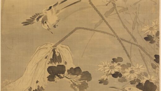 黄松 秋塘鹭鸶图轴.jpg