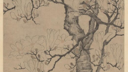 黄足民 玉兰图轴.jpg