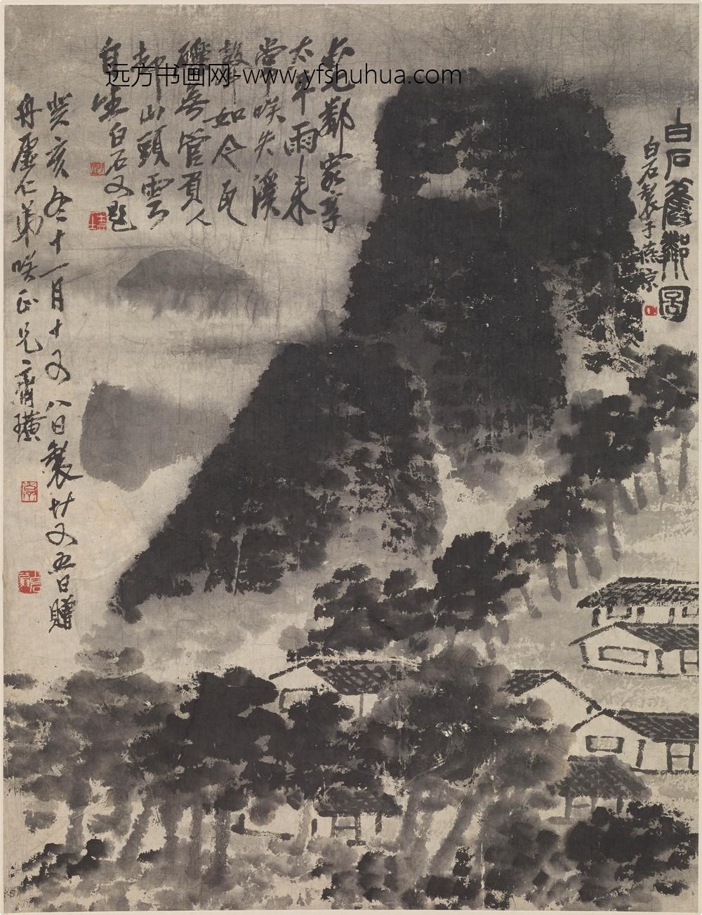 齐白石_旧邻图轴